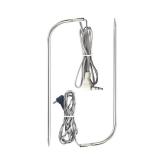 Replacement Waterproof Meat Probe 2 PCS Compatible with Traeger BBQ Grills, 3.5 mm Plug Meat BBQ Digital Thermostat Probes, Set of 2 - Retail: $19