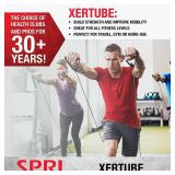 SPRI Xertube Resistance Bands with Handles  All Exercise Cords Sold Separately with Home Gym Workout Fitness Door Anchor Attachment Option - Retail: $17
