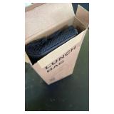 douyadady Lunch Bag WomenMen Lunch Box WomenMen (black) - Retail: $10