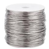BENECREAT 426 Feet 21 Gauge Single Strand Tiger Tail Beading Wire, Stainless Steel Craft Jewelry Beading Wire for Crafts, Jewelry Making, Sculpture Frame - Retail: $13