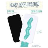 Smartish® 2-Pack Tempered Glass Screen Protector for iPhone 14 Pro Max - Tuff Sheet - Easy Install Frame [Scratch Resistant] Case-Friendly - Dynamic Island Compatible - Clear 2-Pack - Retail: $15