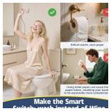 Vayzluiy Handheld Toilet Bidet Sprayer for Toilet-Adjustable Water Pressure Control with Bidet Hose for Feminine Wash, Stainless Steel Brushed Nickel Cloth Diaper for Baby Wash (Stainless Steel, 1) - 