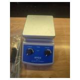 HYCC Magnetic Stirrer Hot Plate Max 716°F, 100-2000RPM Hot Plate with Magnetic Stirrer, 2000mL Magnetic Hotplate Stirrer, Magnetic Stirrer wMagnetic Stir Bar - Retail: $49