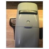 Litter Genie Plus Pail (Silver) | Cat Litter Box Waste Disposal System for Odor Control | Includes 1 Square Refill Bag - Retail: $23