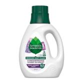 Seventh Generation Concentrated Laundry Detergent, Stain Fighting Formula, Fresh Lavender scent, 40 oz (53 Loads) - Retail: $15