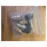 Twinkle Star Pressure Washer Quick Connect Fittings, Quick Connect Kit M22 14mm to 38 Inch, 4 Pieces - Retail: $18