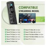 Voice-Remote-Control Fit for Omni Mini-LED Series-StickCube, Stick 4K4K Max(1st  2nd Gen), Stick HDLite, Smart TV 3rd Gen, Compatible with InsigniaPioneer Smart TVs and Omni QLED Series - Retail: $10