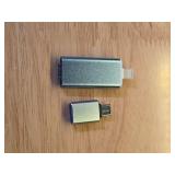 256GB Flash Drive for iPhone Photo Stick,Thumb Drive USB Stick High Speed Transfer USB Drives External Picture Video Storage Memory Expansion for iPhoneiPadPC (Blue) - Retail: $30