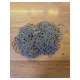 50-Pack Dog Tag Chain Ball Chain Necklace Bulk, Beaded Necklace Chains for Jewelry Making DIY Crafts, Military Blank Dog Tag Necklace for Men, Silver Nickel Plated Metal 24\ Long 2.4mm Ball Bead Chain
