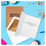 GIFTING GIGGLES 80th Birthday Card - Men or Women - 3D Pop Up 80 year old card | Happy Eightieth Bday, Eighty | Comes with Envelope and seal - Retail: $7