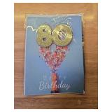 GIFTING GIGGLES 80th Birthday Card - Men or Women - 3D Pop Up 80 year old card | Happy Eightieth Bday, Eighty | Comes with Envelope and seal - Retail: $7