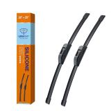WOWIPER Silicone Wiper Blades Automotive Replacement Windshield Wiper Blades for Toyota Camry 2023-2018 Highlander 2019-2008Dodge Grand Caravan 2020-2008 Wiper Blades for My Car -26\+20\in (Set of 2) 