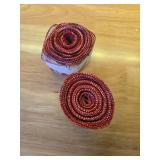 2 Rolls 20 Yards Back to School Wired Edge Ribbons School Themed Ribbon Teacher Pattern Wrapping for Hair Bow Wreath Decor Crafts, 2 Styles - Retail: $12