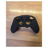 PlayVital Samurai Edition Ergonomic Silicone Skin Protective Case for Nintendo Switch Pro Controller, Soft Anti-slip Controller Grip Protector for Nintendo Switch Pro with Thumb Grip Caps - Black - Re