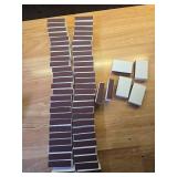 60PCS Blank Matches Containers 2.24 x 1.42 x 0.59 inches White DIY Match Books Storage Boxes Bulk Match Holder with Double-Sided Striker for Wedding Bridal Baby Shower Birthday Party Favor(No Matches)