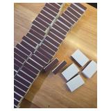 60PCS Blank Matches Containers 2.24 x 1.42 x 0.59 inches White DIY Match Books Storage Boxes Bulk Match Holder with Double-Sided Striker for Wedding Bridal Baby Shower Birthday Party Favor(No Matches)