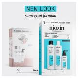 NIOXIN Scalp + Hair Thickening System 3 | For Colored or Damaged Hair with Light Thinning | With Niacinamide and Biotin | Full Size| 3 Month Supply - Retail: $55