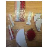 ANSOMO Strawberry Party Decorations Red Pink White Tissue Pom Poms Fans Honeycom Balls Lanterns Garland Classroom Berry Sweet Fruits 1st One Birthday Bridal Baby Shower Décor Supplies Girls - Retail:
