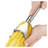 Corn Peeler Stainless Stee Corn Cob Stripper Tool Corn Thresher from the Cob, Removes Corn Kernels From Corn Cobs In Seconds, Kitchen Gadget - Retail: $7
