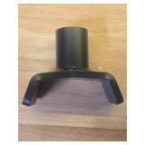 Hicarer Bottle Jack Adapter Lifting Saddle, Safe Steel Axle Saddle Adapter for 12t Bottle Jack for Accessories 3-4\ Round or Square Axle Tube Fits 1.65\in or Smaller Diameter Shaft Saddles(Black) - Re