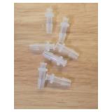 MEETOOT 6pcs Female Luer Lock 14\ Polycarbonate Hose Barb Adapter for Laboratory BiochemicalAnalytical Instruments, Food Machinery and Aquarium Equipment - Retail: $9in