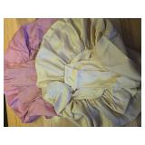 2 Pcs Bonnets for Sleeping, Extra Satin Silk Bonnet for Sleeping Women with Tie Band for Curly Hair Jumbo Bonnet Braids - Retail: $8