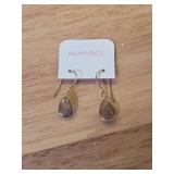 Gempires Teardrop Stone Dangle Earrings - Retail: $25