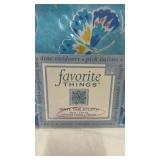 70-inch Round Vinyl Tablecloth With Zipper And Hole For Umbrella Floral Aqua