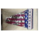 4 count American Flag Patriotic Banner-6 flag banner