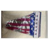 4 count American Flag Patriotic Banner-6 flag banner