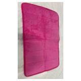 Maylex Soft Memory Pink Bath Rig 24 in x 16 in