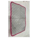 Maylex Soft Memory Pink Bath Rig 24 in x 16 in