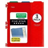 Mead Five Star Note Taker Dividers 6 count total
