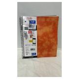 Five Star 1 Subject College Ruled Spiral Notebook Orange