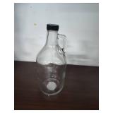 Clear Glass Maple Syrup Bottle with Handle