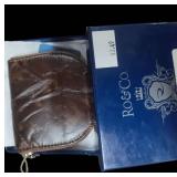 Fo&Co Brown Leather Wallet