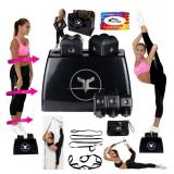 Retails $245! STUNT STANDÂ® Cheerleading Balance & Flexibility Stunt Training Equipment - Increase Stunt Awareness SAFELY on the Ground - Black