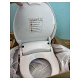 Retails for $229! HD-7000 Electric Bidet Seat for Round Toilets in White with Fusion Heating Technology
