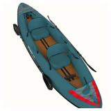 Retails for $500! Retrospec PVC Inflatable Teal Kayak