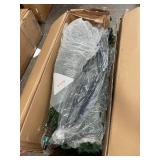Retails for $592! 12 ft Pre-Lit Monroe Fir Tree 3214 Tips 800 Warm White LED Lights Sure-Lit Pole