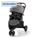 Retails $300! Graco Outpace LX Travel System Stroller, Black