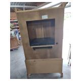 Vintage Pine Entertainment Center/TV Armoire