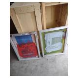 Industrial Screen Printing Press with Stand