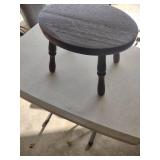 Traditional Round Wood Milking Stool