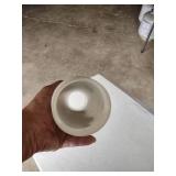 Frosted Glass Hurricane Shade