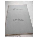 1954 Time and Time-Telling Book by Dr. Stephens
