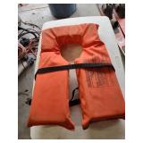 Adult Type II Orange Life Jacket