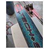 Unitech HD Tech System Snow Skis with Bindings