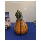 Decorative Glass pumpkin Sculpture