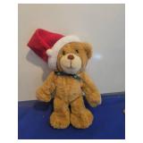 Christmas Teddy Bear with Santa Hat